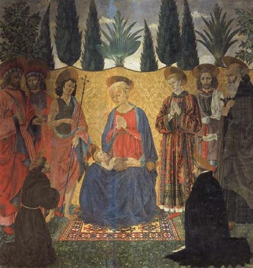 Madonna and Child with Saints, Alessio Baldovinetti